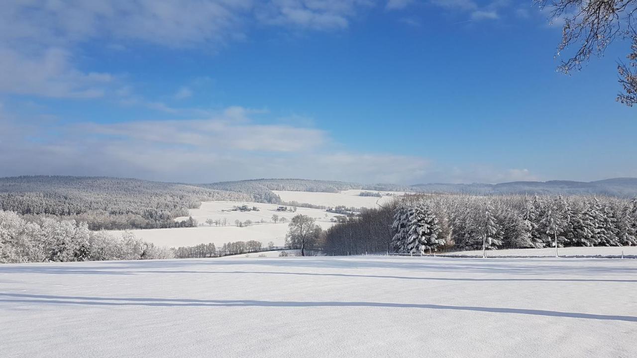 Ferienwohnung Floehatalblick Olbernhau Esterno foto
