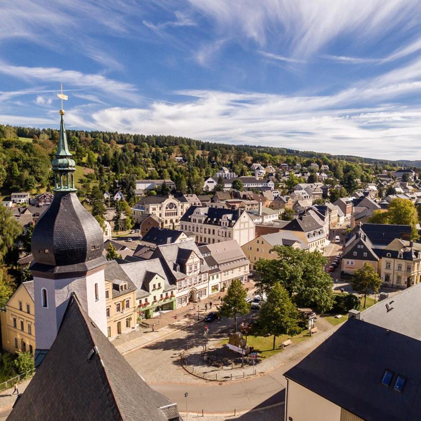 Ferienwohnung Floehatalblick Olbernhau Esterno foto