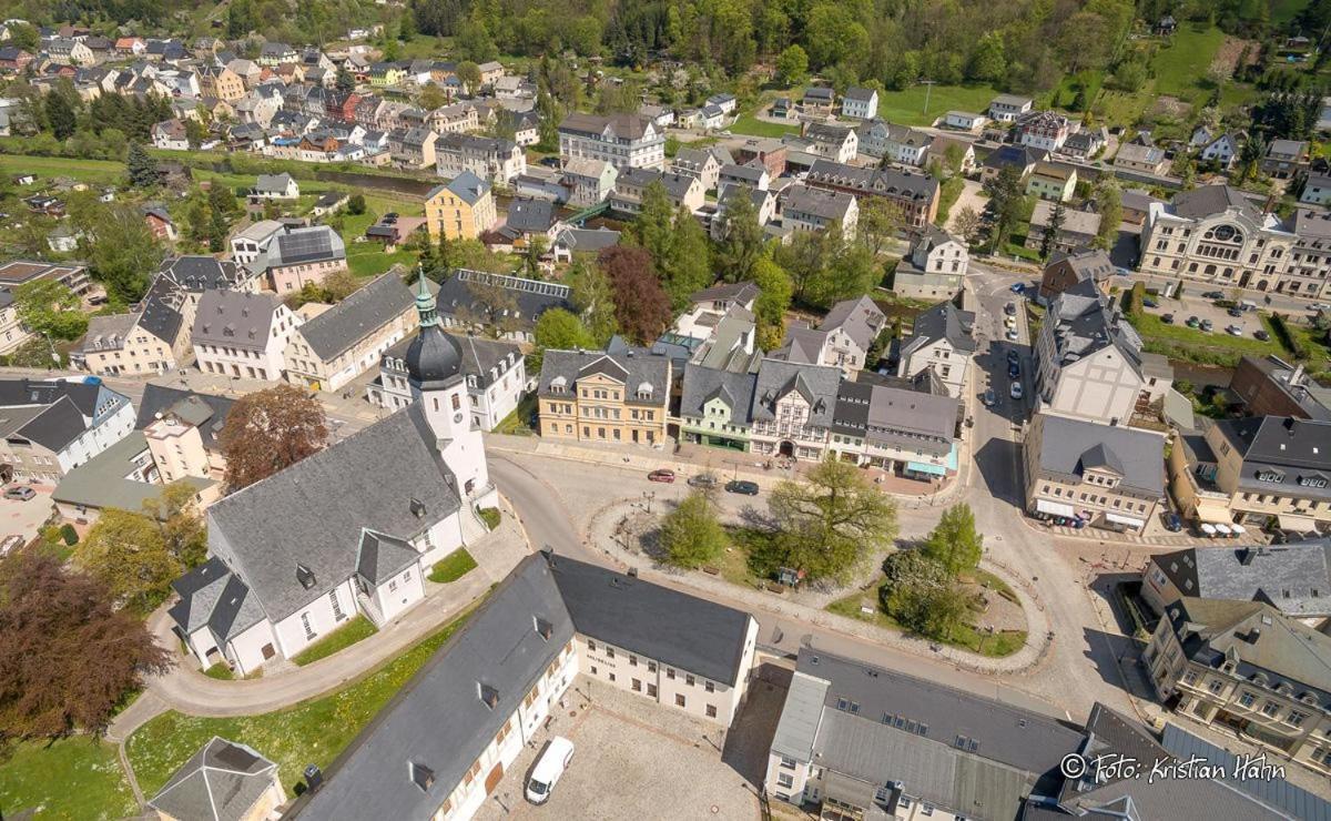 Ferienwohnung Floehatalblick Olbernhau Esterno foto