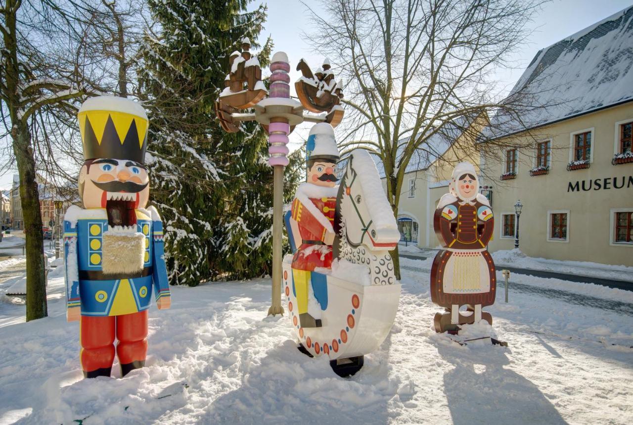 Ferienwohnung Floehatalblick Olbernhau Esterno foto