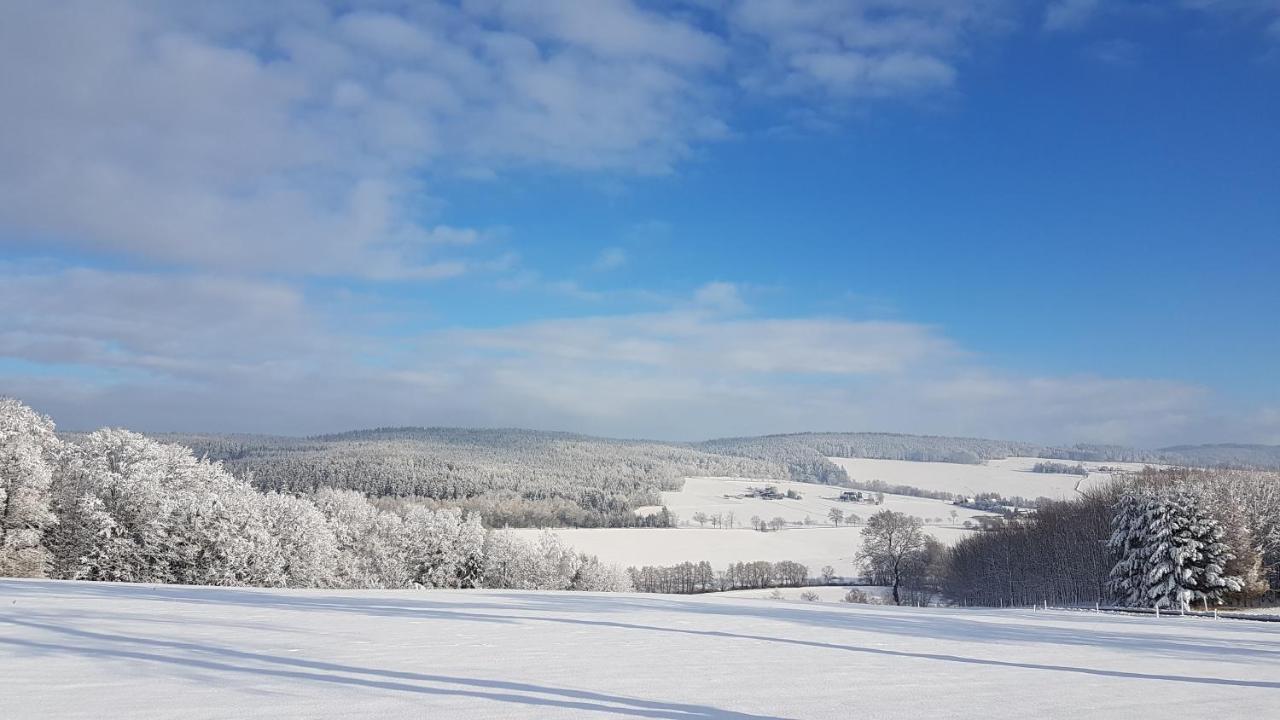 Ferienwohnung Floehatalblick Olbernhau Esterno foto